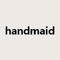 handmaid是什么意思