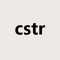 cstr是什么意思