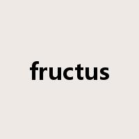 fructus是什么意思