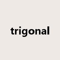 trigonal是什么意思
