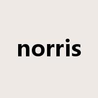 norris是什么意思