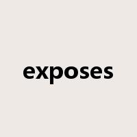 exposes是什么意思