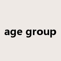 age group是什么意思