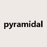 pyramidal是什么意思