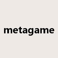metagame是什么意思