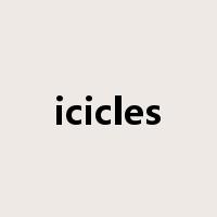 icicles是什么意思