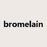 bromelain是什么意思