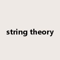 string theory是什么意思