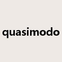 quasimodo是什么意思