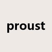 proust是什么意思
