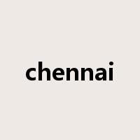 chennai是什么意思