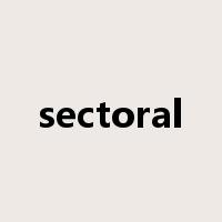 sectoral是什么意思