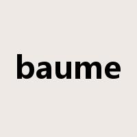 baume是什么意思