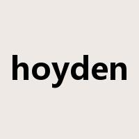 hoyden是什么意思