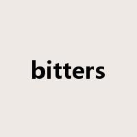 bitters是什么意思