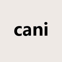 cani是什么意思