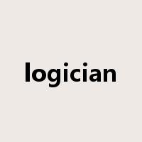 logician是什么意思