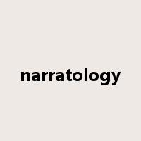 narratology是什么意思