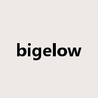 bigelow是什么意思
