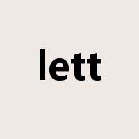 lett是什么意思