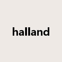 halland是什么意思