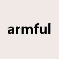armful是什么意思