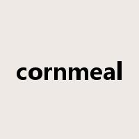 cornmeal是什么意思