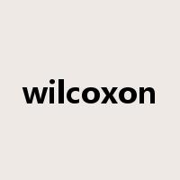 wilcoxon是什么意思