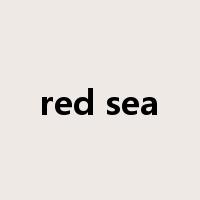red sea是什么意思