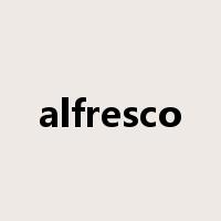 alfresco是什么意思