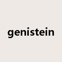genistein是什么意思