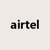 airtel是什么意思