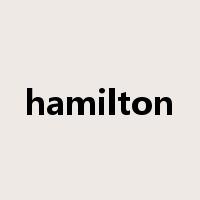 hamilton是什么意思