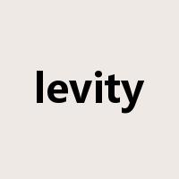levity是什么意思