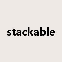 stackable是什么意思