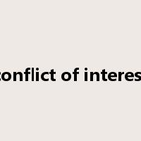conflict of interest是什么意思