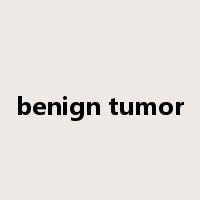 benign tumor是什么意思