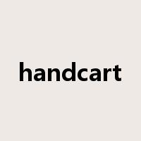 handcart是什么意思