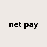 net pay是什么意思