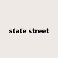 state street是什么意思
