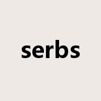 serbs是什么意思