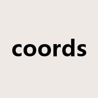 coords是什么意思