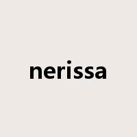 nerissa是什么意思