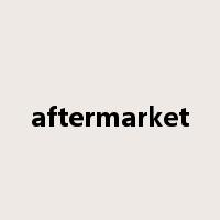 aftermarket是什么意思