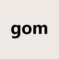 gom是什么意思