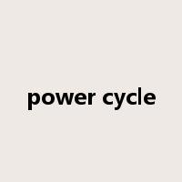 power cycle是什么意思