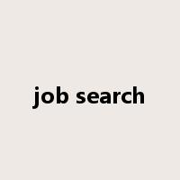 job search是什么意思