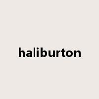 haliburton是什么意思