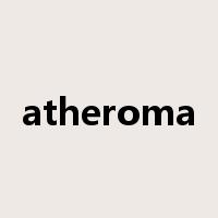 atheroma是什么意思