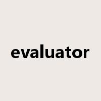 evaluator是什么意思